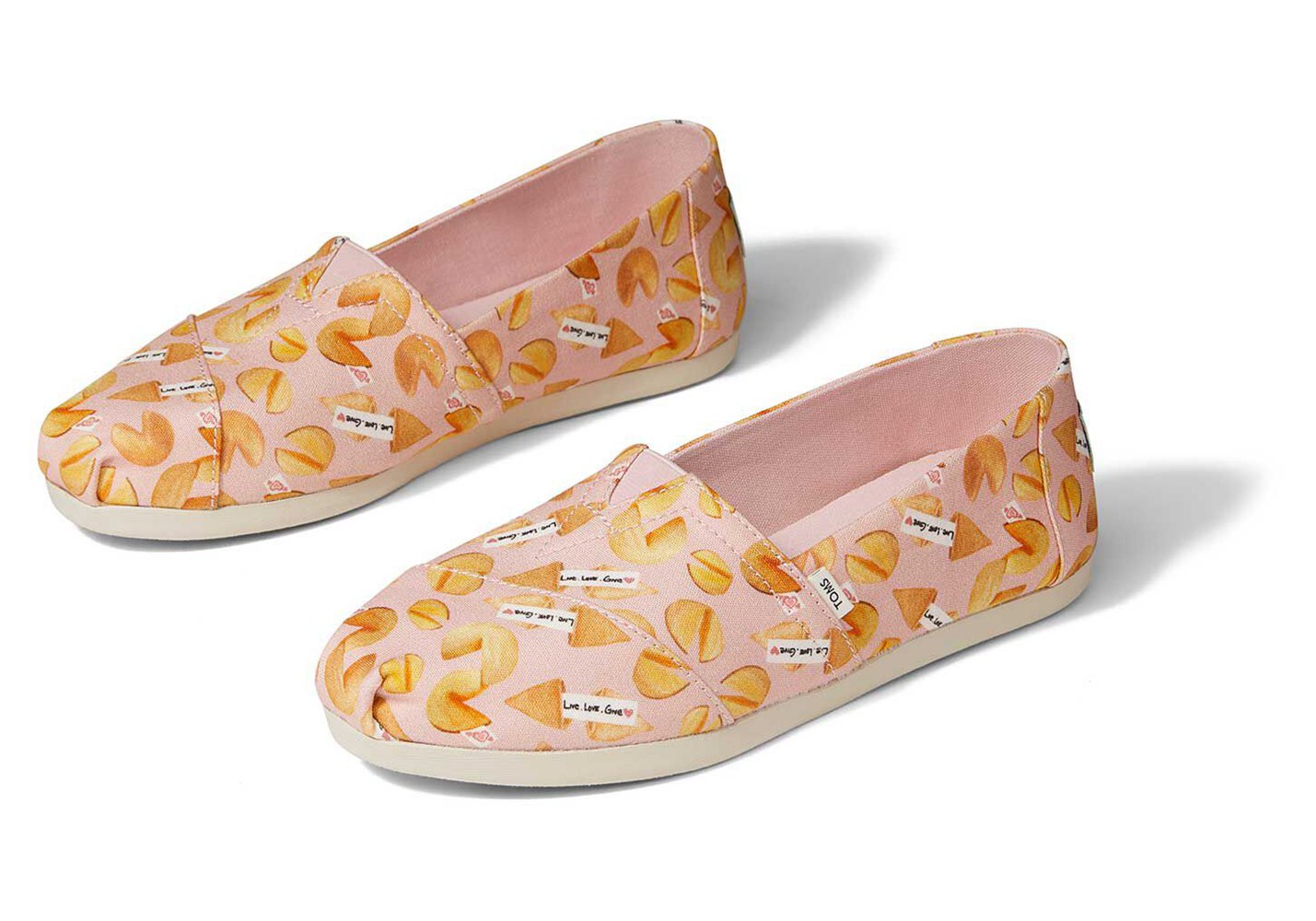 Toms Alpargata Fortune Cookies Espadrille Orange - Womens - 02687-MTKJ